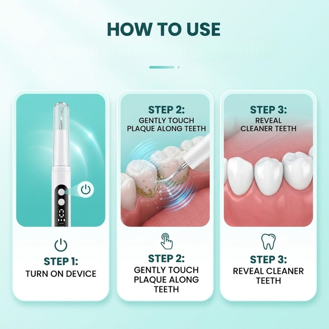 Alevia™ Ultrasonic Dental Cleaner