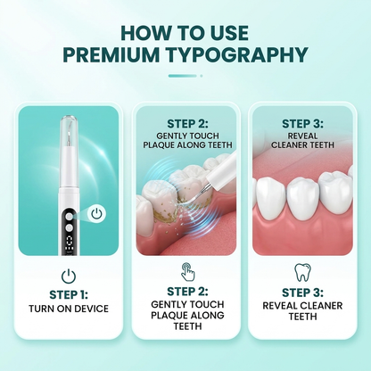 Alevia™ Ultrasonic Dental Cleaner