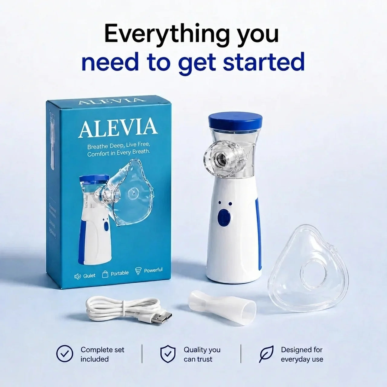 ALEVIA™ Mesh Portable Nebulizer